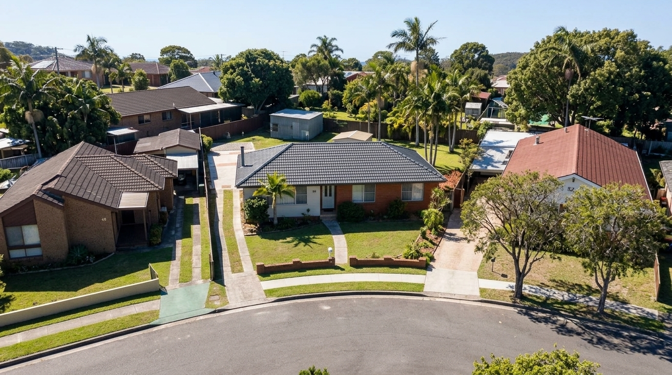 Allfield Rd vs Daffodil Dr, Woy Woy: Evolving Street or Garden Estate?