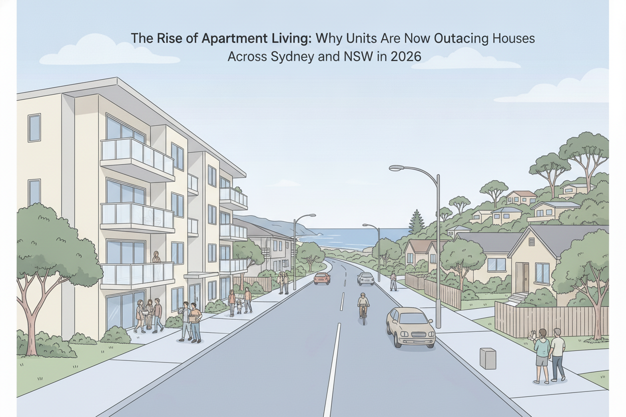 The Rise of Apartment Living: Why Units Are Now Outpacing Houses Across Sydney and NSW in 2026