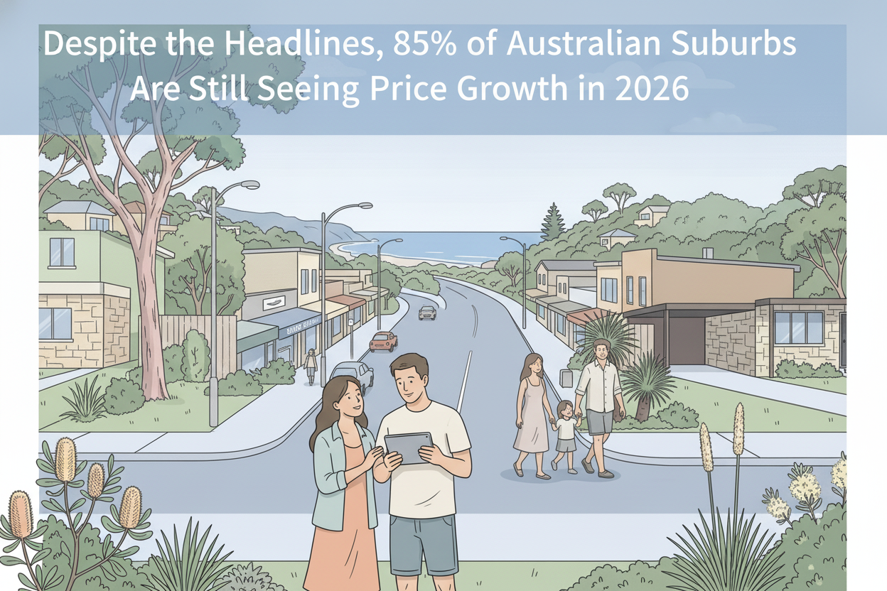 Despite the Headlines, 85% of Australian Suburbs Are Still Seeing Price Growth in 2026