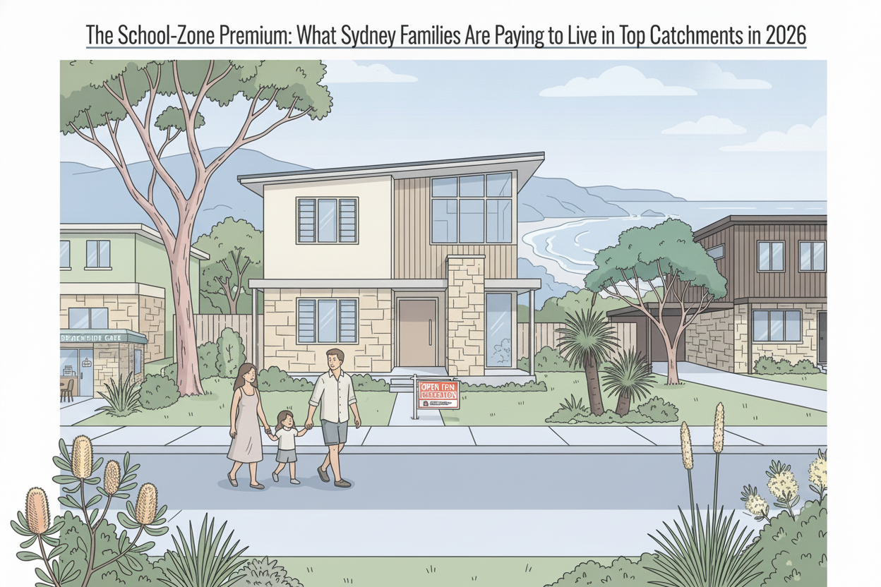 The School-Zone Premium: What Sydney Families Are Paying to Live in Top Catchments in 2026