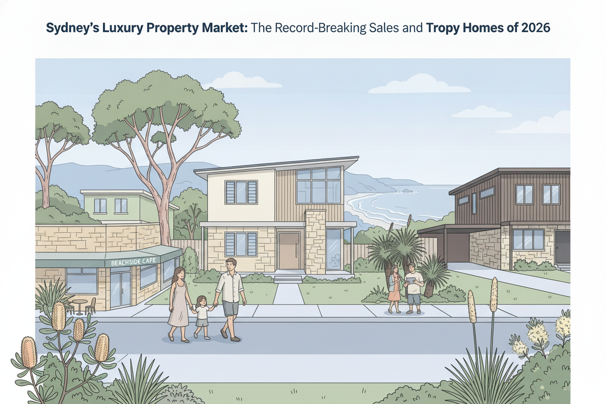 Sydney's Luxury Property Market: The Record-Breaking Sales and Trophy Homes of 2026