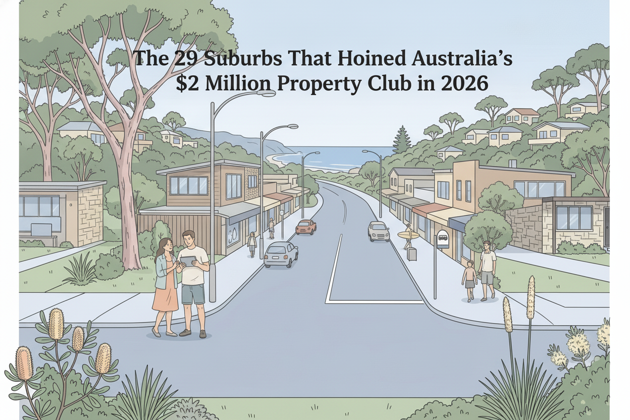 The 29 Suburbs That Have Joined Australia's $2 Million Property Club in 2026