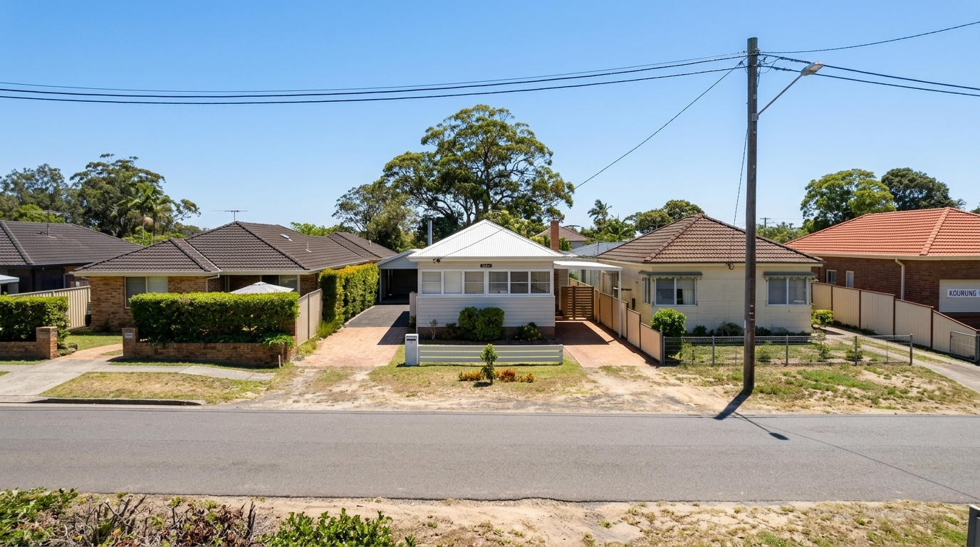 Kourung Street vs Ridge Street, Ettalong Beach: Beach at Door or Village Walk?